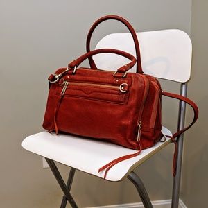 Rebecca Minkoff Red Zipper Satchel